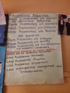 Professional standards for teachers
