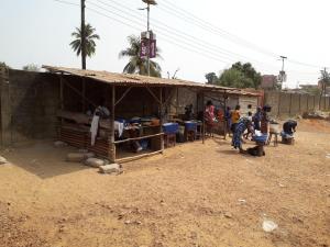School compound lunch stall