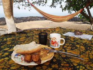 Omelette on the beach