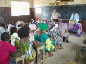 School teachers at presentation