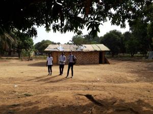 The temporary classroom