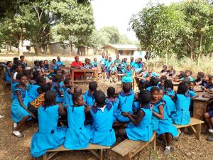 Valentine's Day treat- outdoor class!