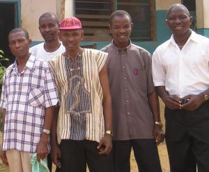 Senior boys at school