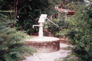 Well with water pump