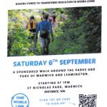 2025 Sponsored Walk flyer