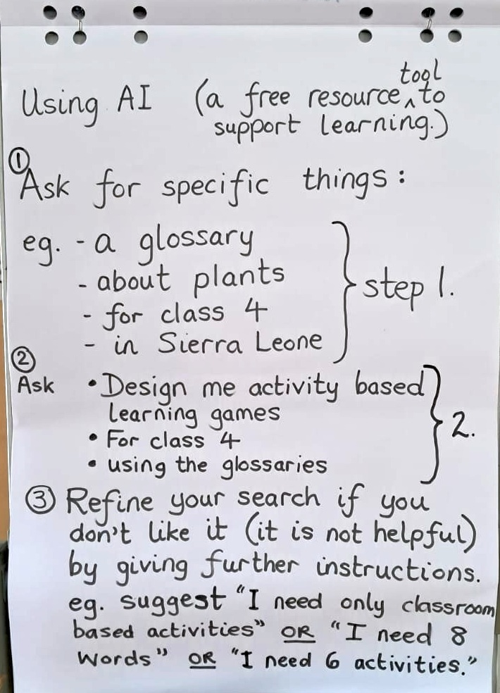 Using Ai - a lesson for us all